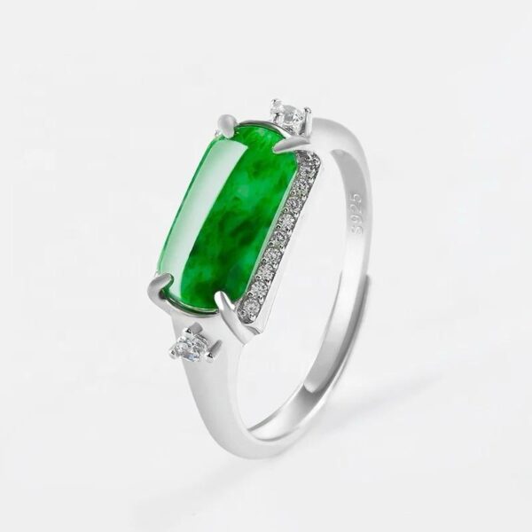 Anillos Damas Jade Esmeralda - Imagen 4