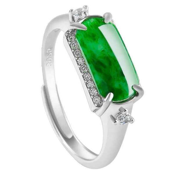 Anillos Damas Jade Esmeralda