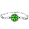 "Pulsera de Jade Negro Damas"