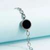 "Pulsera de Jade Negro Damas" - Imagen 4