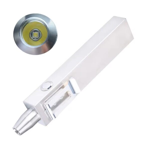 Linterna LED Recargable por USB con Luz Blanca y Amarilla para Identificación de Piedras Preciosas Gemas y Jade - Imagen 3