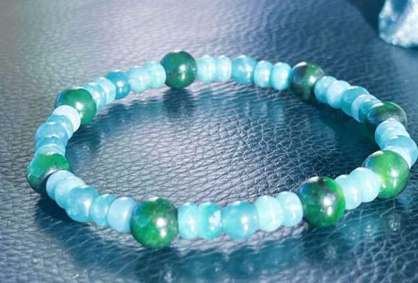 Pulsera Unisex Jade Princesa y Verde - Imagen 2