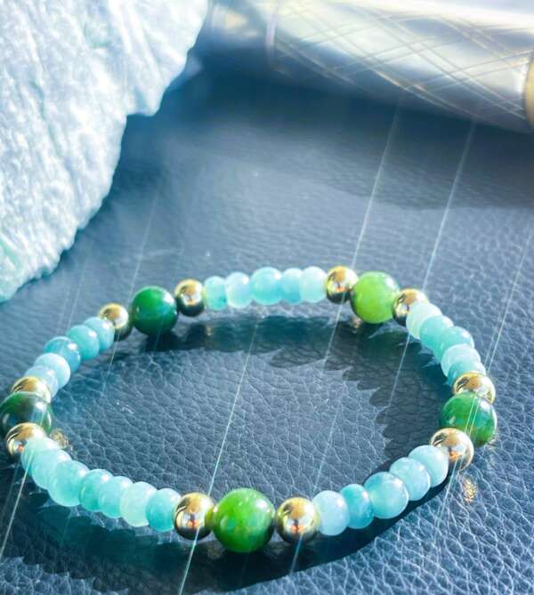 Pulsera Unisex Jade Princesa y Verde - Imagen 14