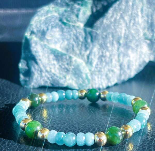 Pulsera Unisex Jade Princesa y Verde - Imagen 15