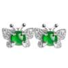“Alas de Esperanza” – Aretes de Jade Imperial para Damas y Niñas