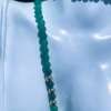 Collar "Sabiduría Eterna" – Jade Princesa, Verde y Cuarzo Rosado con Dije de Ábaco en Jade Esmeralda - Imagen 9