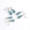 Aretes "Alma de Hielo Azul" - Imagen 4