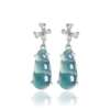 Aretes "Alma de Hielo Azul" - Imagen 6