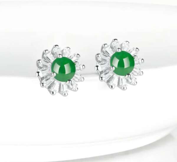 💎 Aretes "Emperatriz de Jade"