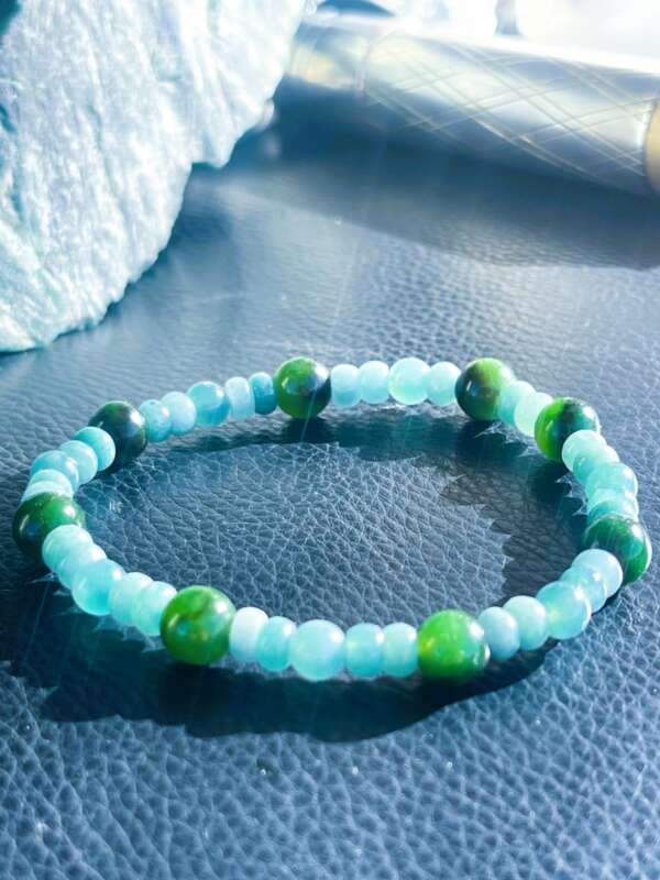 Pulsera Unisex Jade Princesa y Verde - Imagen 4