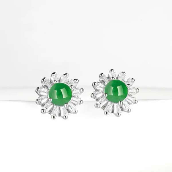 💎 Aretes "Emperatriz de Jade" - Imagen 3