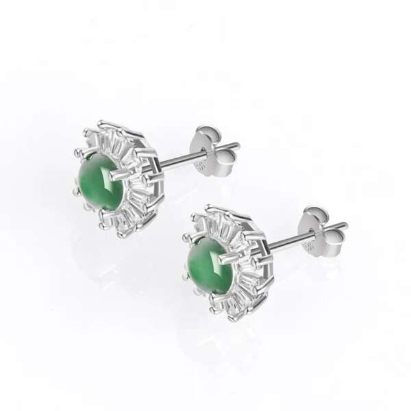 💎 Aretes "Emperatriz de Jade" - Imagen 5