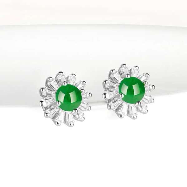 💎 Aretes "Emperatriz de Jade" - Imagen 6