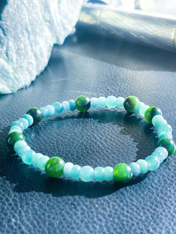 Pulsera Unisex Jade Princesa y Verde - Imagen 5