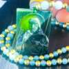 Rosario de Jade Princesa con Dije de Jesús - Imagen 6