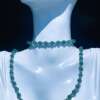 Collar de Jade Princesa Hielo con Separadores en Baño de Oro 14k ✨ - Imagen 7