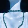 Collar de Jade Princesa Hielo con Separadores en Baño de Oro 14k ✨ - Imagen 8