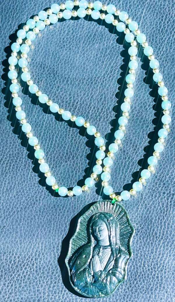 Collar de Jade Negro de la Virgen – Protección y Elegancia en Cada Detalle - Imagen 10